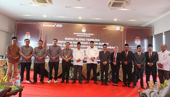 Harmonis Sah Jadi Pemenang Pilkada Rembang, Harno:  Kita Akan Perbaiki yang Perlu Diperbaiki