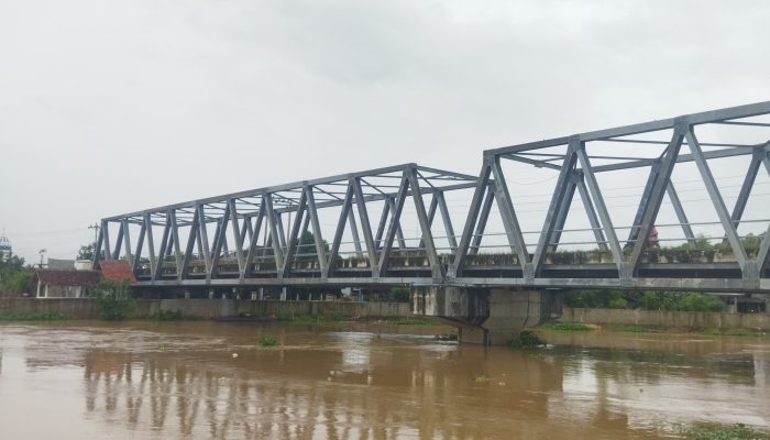Permukaan Sungai Silugonggo Meningkat, BPBD Pati Imbau Warga Waspada