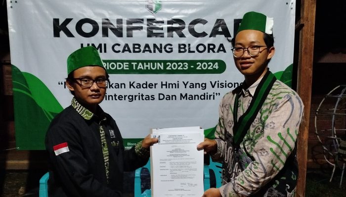 Pimpin HMI Cabang Blora, Umar Said Siap Kembangkan Komisariat