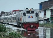 Sejumlah Perjalanan Kereta Api Terganggu Akibat Banjir di Grobogan