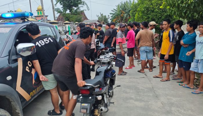 Gagalkan Aksi Balap Liar, Polsek Sukolilo Amankan Enam Remaja