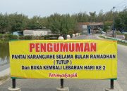 Pantai Karang Jahe Tutup Selama Ramadhan, Ini Respon Masyarakat