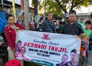 Jadi Momen Kebersamaan, GRIB JAYA Rembang Bagi-Bagi Takjil kepada Masyarakat