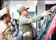 Pimpin Peringatan HUT Damkar, Bupati Pati Resmikan Tiga Mobil Pemadam Kebakaran 