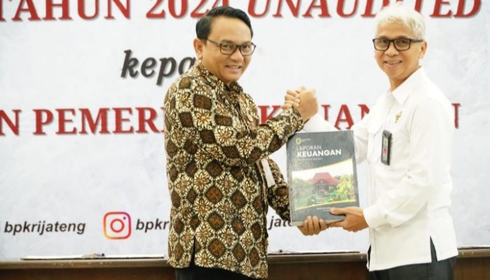 Wabup Pati Sampaikan LKPD Unaudited ke BPK Jateng, Berharap Dapat Opini Baik