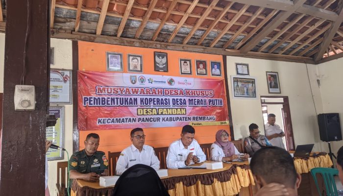 92 Desa di Rembang Sudah Gelar Musdessus, Pembentukan Koperasi Merah Putih Terus Dikebut