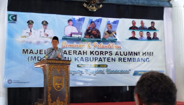 Zulfikar Arse Sadikin Doakan Arwani Thomafi Jadi Ketum PPP di Pelantikan KAHMI Rembang