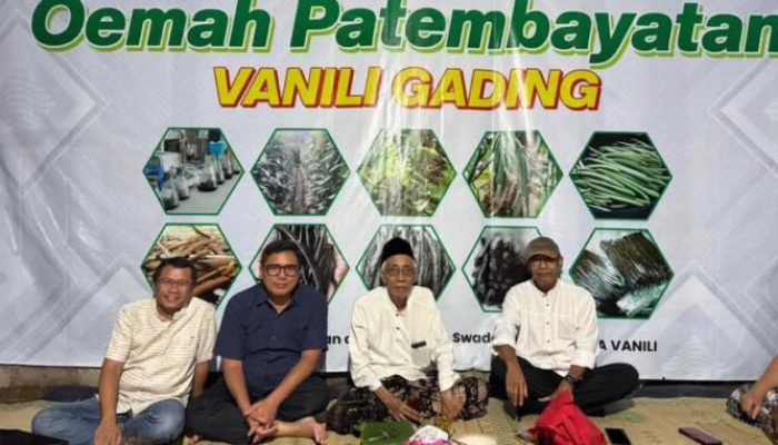 Mohammad Saleh Ajak Oemah Patembayatan Vanili Gading Konsisten Dukung Petani Organik Jawa Tengah