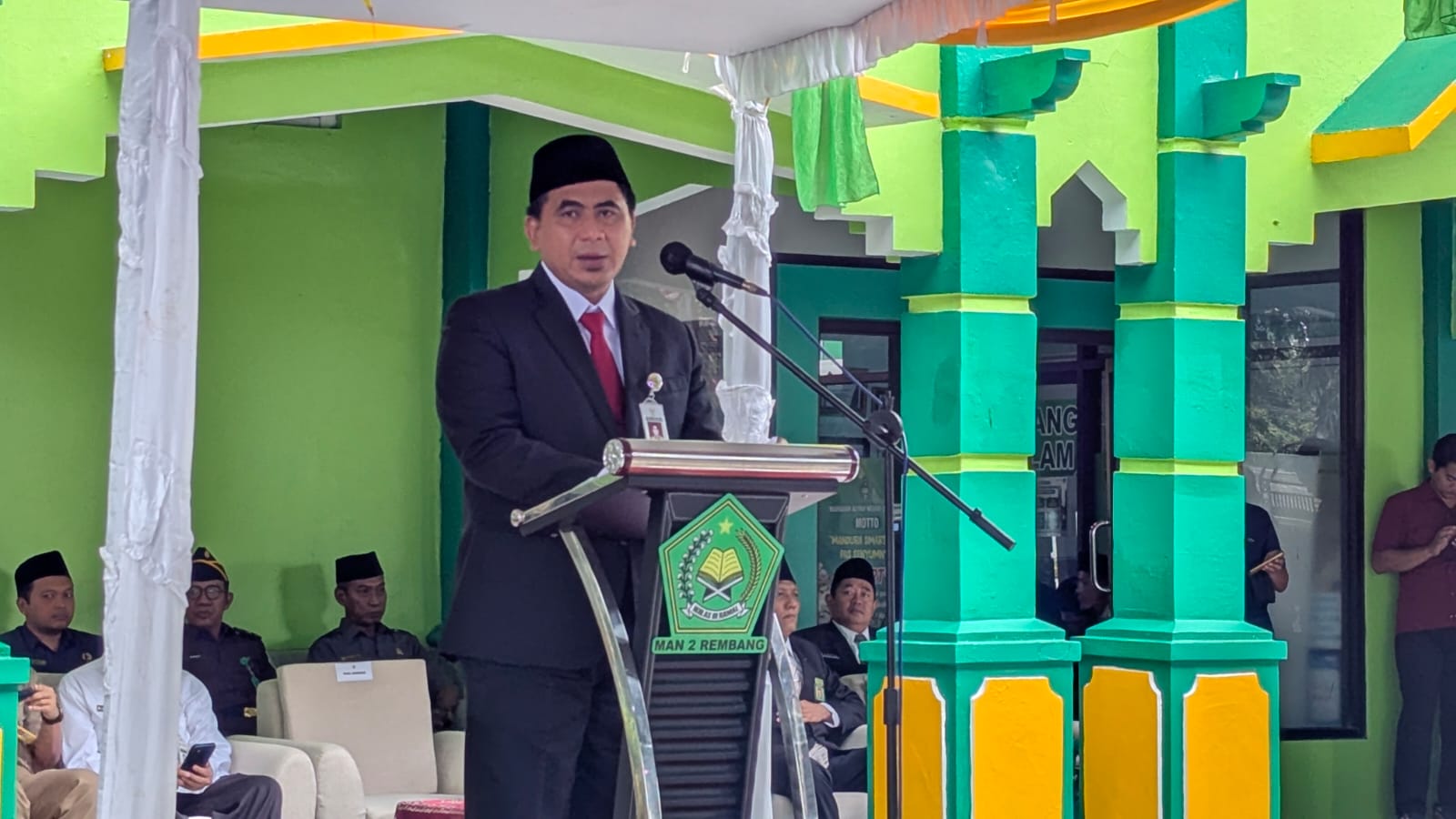 Peringatan HAB ke-80 Kemenag di Rembang, Wagub Dorong Sinergi dan Moderasi Beragama