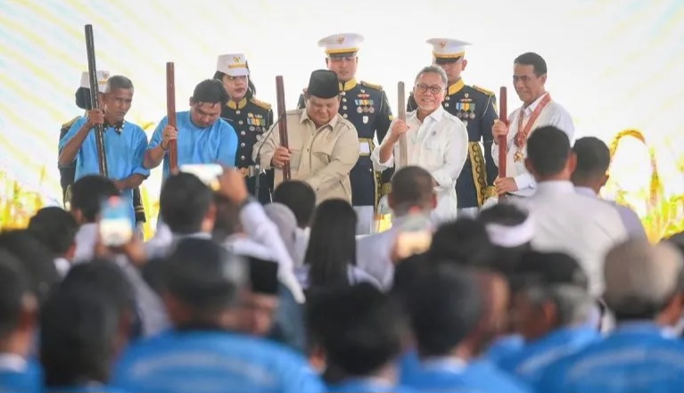 Presiden Prabowo Umumkan Indonesia Swasembada Beras 2025