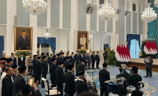 Prabowo Lantik 26 Anggota Wantimpres, Pratikno Jadi Ketua
